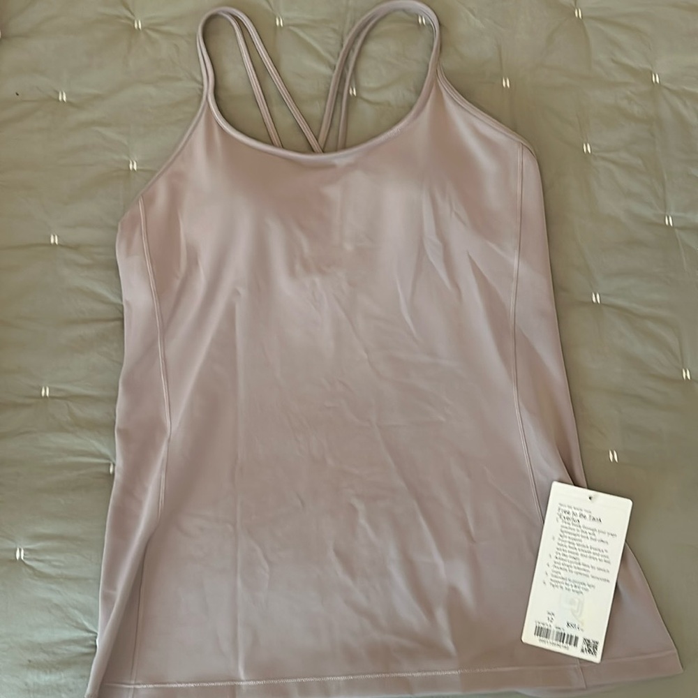 New Lululemon Pink Fitted Camisole Tank $68 - Picture 4 of 6